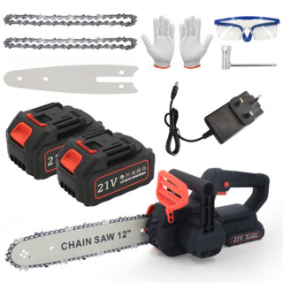 Chainsaw– Electric Cordless Chainsaw Brushless Handheld Wood Saw