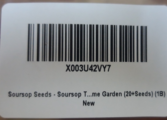Soursop Seeds– 222 Soursop Seeds