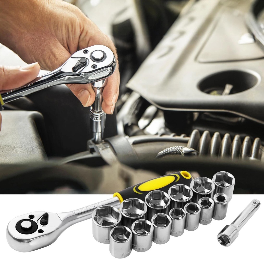 Car Tool Set– Car Tool Kit for Car Repair and Maintenance - Image 4