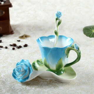 Coffee Cup– Ceramic Coffee Cup, Ceramic Coffee Mug and Saucer Set